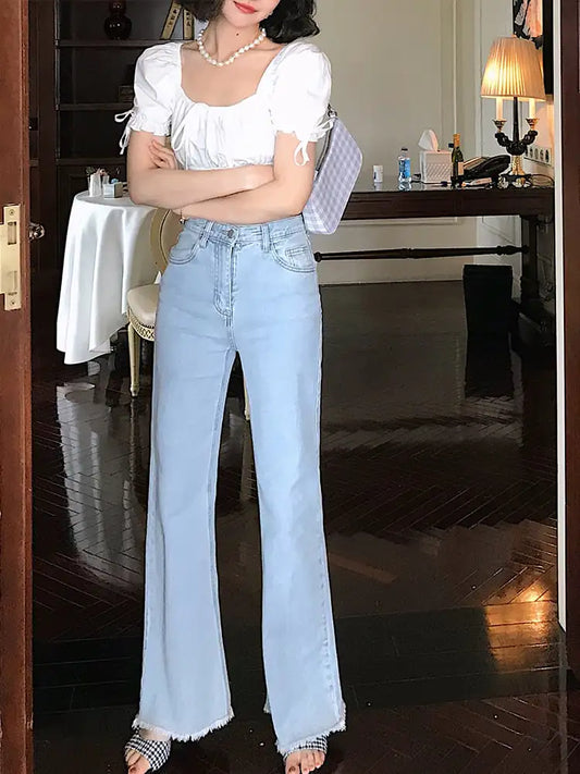 High-Rise Loose Fit Jeans